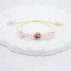 Fornecimento do Fabricante de Pulseiras de Flores Secas, Flores Eternas, Pulseiras de Borboleta com Flores Reais, Designs Artesanais de Jingdezhen, Venda Quente Transfronteiriça