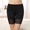 Calças de segurança extragrandes 40,00 kg-110,00 kg anti-luz cintura média rendas leggings finas cuecas boxer de seguro feminino