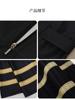 Disfraz de Cosplay Medieval, Ropa Europea y Americana, Túnica Musulmana, Cuello Alto, Cremallera, Mangas Largas, Atuendo de Escenario, Disfraz de Actuación para Sacerdote