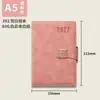 Cuaderno Planificador 2027 con Logo Personalizado, Manual de Gestión Diaria por Página, Set de Regalo con Bloc de Notas