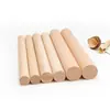 Palo redondo de madera de haya diámetro 3-50 mm multiespecificación DIY decoración hecha a mano palo redondo palo de madera maciza fina tira de haya
