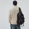 Ropa para Hombre Fengshe / Camisa Polo de Manga Larga Jacquard Texturizado de Peso Pesado 360g para Hombre Chaqueta Estilo Americano Sudadera