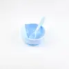 Suplemento Alimentar para Bebê Tigela Caracol, Tigela com Ventosa para Bebê, Conjunto de Colheres de Silicone, Utensílios Infantis, Louças para Comer e Alimentar Venda por Atacado