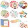 Paquete de 8 Pegatinas Sensoriales para Alivio de la Ansiedad Estudiantil, Pegatina de Rayas Calmantes, Artículo Sensorial para Adultos, Pegatina Calmante