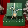 Empaque de Caja de Regalo Navideña, Calcetines de Nochebuena de Alta Gama, Caja de Regalo para Bufanda, Caja de Regalo para Niños, Caja Vacía en Stock
