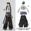 Conjunto de Jazz para Niñas Moderno y Genial Disfraz de Baile Callejero de Moda para Niñas