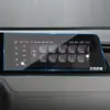 Aplicable a Película Templada para Navegación Ford Forex Película Protectora de Cristal para Pantalla Central de Instrumentos de Coche Película Protectora de Pantalla LCD