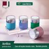 Frasco de Creme Facial, Frasco de Creme para Olhos, Frasco de Embalagem Cosmética de Luxo, Frasco Refil, Saída de Água Macaron, Frasco de Creme Acrílico