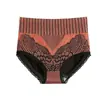 Palácio Transfronteiriço Roupa Íntima Feminina 2.0 Segunda Geração Renda Tamanho Grande Cintura Alta Controle da Barriga Levanta Bumbum Calcinha Feminina Fundo de Algodão