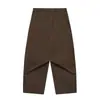 North Boundary Marca de Tendencia Estilo Americano para Hombre Otoño 2025 Nuevos Pantalones Cargo Pesados Lavados para Hombre Sueltos Rectos Casuales Largos
