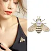 Broche de abeja corsage de alta gama para mujer Corea del Sur insignia de gran temperamento de lujo pin decorativo accesorio de ropa creativo versátil