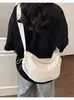 2026 Nueva Versátil Bolso de Mujer Estilo Coreano Tendencia de Moda Bolso de Hombro con Cadena Bolso Cruzado Simple Texturizado para Mujer