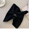 Scrunchie de Cor Sólida Tecido Jeans Quadrado Laço Simples para Cabelo Corda para Coque Acessório de Cabelo Retro de Alta Qualidade