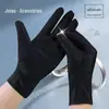 Luvas Brancas Espessadas Proteção do Trabalho Wenge Luvas de Etiqueta Trabalho Luvas Brancas Algodão Puro Macias Respiráveis Luvas de Algodão Finas