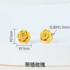 Sino Antigo Envolto em Ouro Pequeno Pingente Pulseira DIY Pingente de Colar Retro Areia Dourada Amendoim Acessórios de Ano Novo
