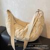 Bolso Bandolera Tipo Dumpling de Gran Capacidad Nuevo Otoño e Invierno 2026, Bolso de Hombro Acolchado Casual de Moda, Bolso de Viaje de Alta Gama para Mujer