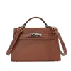 Outono 2026 Nova Moda Simples para Escritório e Dia a Dia Bolsa Quadrada Pequena Estilo Coreano Nicho Chique Bolsa de Mão Bolsa de Ombro Feminina