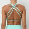 Novo Sutiã de Yoga Naked Respirável de Secagem Rápida Europeu e Americano Roupa Íntima Esportiva para Corrida Top Fitness Costas Bonitas Roupas de Yoga Feminino