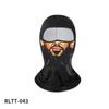 Protección Facial para Otoño e Invierno Máscara de Motocicleta a Prueba de Viento Antideslizante Cara Divertida Gorro Cálido Forrado de Felpa Casco de Ciclismo