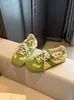 Zapatillas de Ballet con Tacón Alto de 3 cm para Mujer, Nuevo Estilo de Verano a la Moda, Ligeras, Casuales, Zapatillas Versátiles Que No Cansan Tus Pies