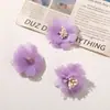 Estilo Hada Coreana Malla Estambres de Flores Flores de Margarita DIY Accesorios para el Cabello Pendientes Zapatos y Calcetines Accesorios de Ropa Accesorios de Joyería