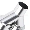 Venta Directa de Fábrica Coche 63-89mm Tipo Y Monocapa Doble Salida Acero Inoxidable Tubo de Escape Una Salida Dos Coche Modificado Tubo de Escape Doble