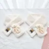 Cachecol Simples de Outono e Inverno Estilo Coreano Versátil Cor Sólida Fofo Aquecedor de Pescoço de Pelúcia Cachecol de Proteção para o Pescoço à Prova de Frio Fabricante Atacado