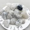 Piedra de cristal de pelo negro natural, gran partícula de pulido, piedra de aromaterapia, piedra de expansión, decoración del hogar, fabricantes al por mayor
