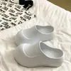 2026 Nuevo Estilo Estrella Mismo Estilo Cubre-cabeza Pantuflas Ropa de Abrigo Otoño Zapatos de Chef Suela Gruesa Antideslizante Venta Caliente Venta al por Mayor Transfronteriza