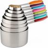 Juego de 23 Piezas de Tazas Medidoras y Cucharas Medidoras de Acero Inoxidable Resistentes a Altas Temperaturas con Escala Cucharas Medidoras Domésticas Herramientas de Horneado de Grado Alimenticio Fcm