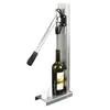 Prensa de Vinho Manual e Rolhador Rolhador de Aço Inoxidável Garrafa de Vinho Tinto Ferramenta Prensadora de Rolha Macia Máquina Prensadora Tampa Termoencolhível