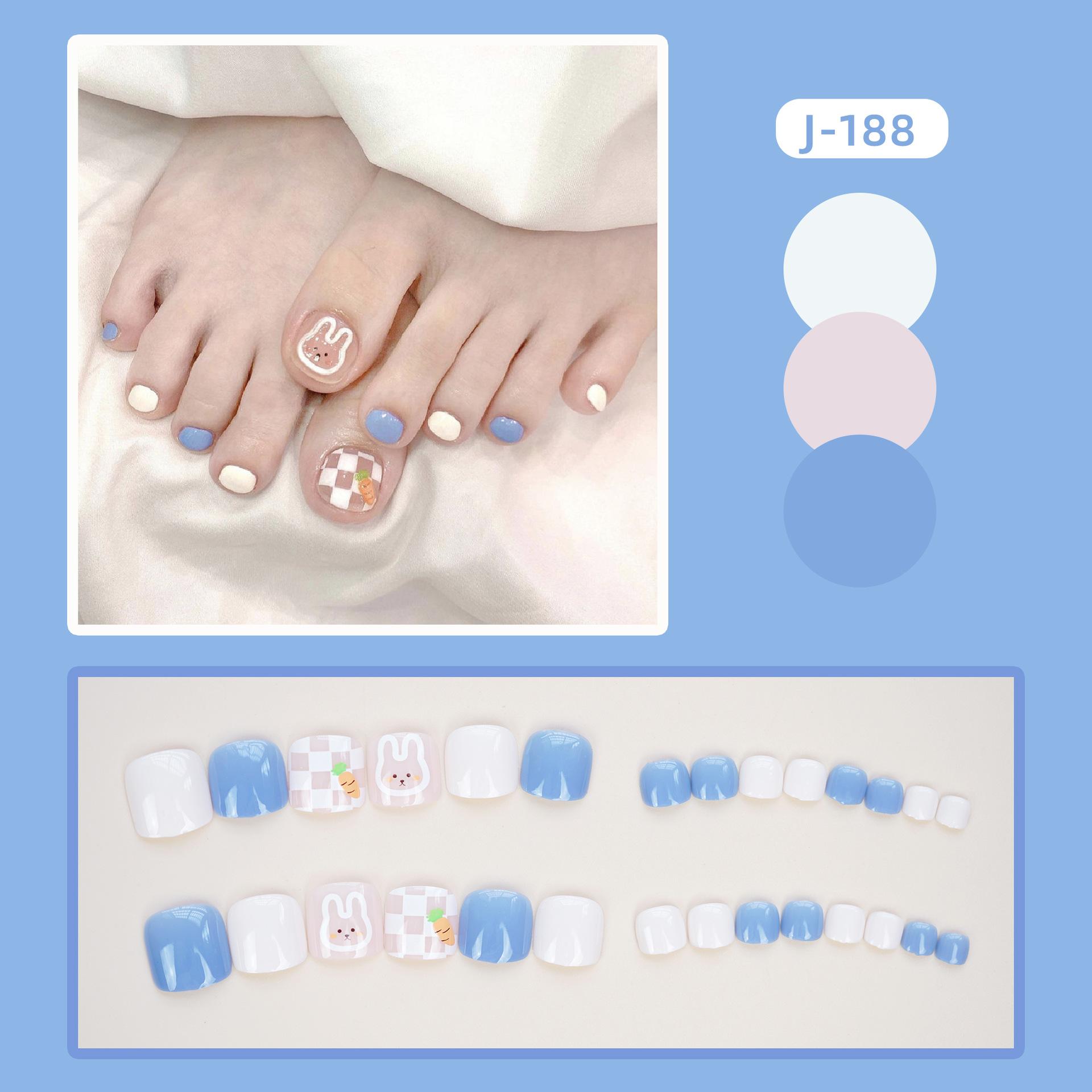 脚J-188蓝白兔兔2