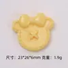 Color Sólido X Oso Dibujo Animado Creativo Hecho a Mano DIY Accesorios para Joyería Pasadores para el Cabello Fundas para Teléfono Hebilla Creativa para Zapatos Paquete de Materiales Venta al por Mayor