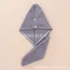 Touca Seca para Cabelo de Abacaxi Macia Grossa Lisa com Fita Super Absorvente Secagem Rápida Dupla Camada Sem Cair Touca de Banho