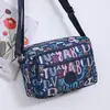 Bolsa de Maternidade com Zíper Multicamadas Atacado Bolsa Transversal Impermeável Padrão Colorido Novo 2025 Bolsa de Ombro Feminina Bolsa de Compras