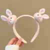 Diadema para Lavar el Cabello de Mujer Linda Nueva Dibujos Animados Headwear Lavar la Cara Aplicar Mascarilla Diadema Antideslizante Felpa Diadema Accesorios para el Cabello