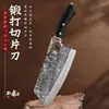 Grifo de camping al aire libre mango cuchillo de forja de carne cuchillo de carne cuchillo para chuletas de cordero cortar carne quitar huesos Cuchillo Dragón venta al por mayor