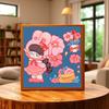 Flores Florecen y Prosperidad Maestro Doudou Pintura al Óleo Digital DIY Pintura Infantil Tamaño Pequeño Coloreado a Mano Adornos Acrílicos