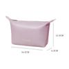 Nueva bolsa de bolas de masa hervida con forma de corazón, bolsa de cosméticos impermeable, bolsa de lavado, bolsa de almacenamiento de mano conveniente, bolsa de cosméticos de color caramelo, venta al por mayor