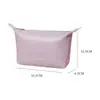 Nueva Bolsa de Cosméticos Color Caramelo Portátil de Viaje Impermeable Bolsa de Almacenamiento de Cosméticos Gran Capacidad Bolsa Portátil Tipo Bollo