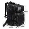 Amazon Outdoor 3P Mochila Táctica de Ataque 45L Multifuncional de Gran Capacidad para Exteriores, Camping, Montañismo