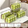 Caja de Almacenamiento para Refrigerador de Grado Alimenticio, Caja para Mantener Fresco, Organizador de Frutas y Verduras para Cocina, Solución de Almacenamiento Especial para Huevos Congelados y Empanadillas