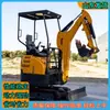 Suministro de Fábrica Excavadora Compacta de Orugas Excavadora de Ingeniería Civil Excavadora de Construcción de Embalses de Ríos