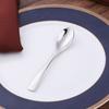 Juego de cubiertos de acero inoxidable color titanio Kaya cuchillo para bistec tenedor cuchara cuchara de té juego de cubiertos de 4 piezas con letras