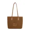 Bolsa Tote Grande de Estilo Coreano de Gran Capacidad para Viajes Diarios para Mujeres 2026 Nueva Moda Retro Bolso de Hombro Debajo del Brazo Bolso de Mano para Mujer