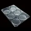 Embalagem com Bandeja Blister, Caixa de Embalagem com Bandeja Interna de Plástico Personalizada, Caixa Blister Transparente para Ferragens Cosméticas, Caixa com Bandeja de Base Revestida