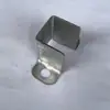 Accesorios de Montaje para Barandilla de Acero Zincado Conexión Fija Soporte de Dos Piezas Pieza de Hierro Separador Placa Base Soporte de Pared Interior