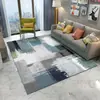 Tapete Impresso em 3D em Estoque Tapete Geométrico Nórdico para Entrada Tapete para Quarto com Janela de Canto Tapete ao Lado da Cama Tapete para Mesa de Centro da Sala de Estar Sofá