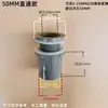 Conector de drenaje de cabeza plana para acuario con codo, cabezal de drenaje de tanque de agua, codo de rosca interior y exterior, drenaje de acuario, descarga fuerte, desbordamiento