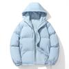 Nasa Inverno Nova Jaqueta de Penas Masculina Acolchoada com Capuz Tendência Marca Casaco Jaqueta Acolchoada de Algodão Casaco de Algodão Quente Casual Feminino